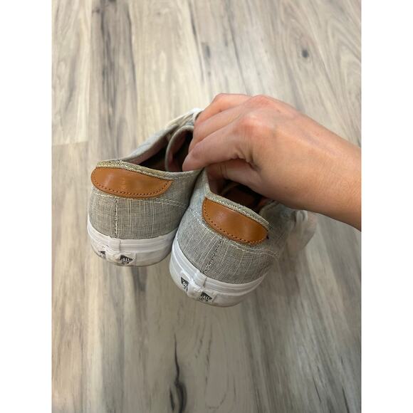 Vans Camden Sneakers Womens Size 9 Chambray Gray / English Rose Gray Skate Shoes - Picture 7 of 8